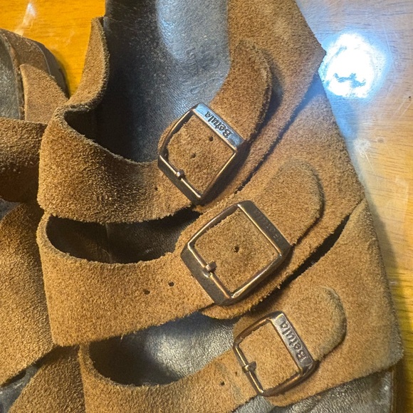 - Birkenstock Beulah Brown leather sandals women size 9 men 7 - Picture 4 of 12